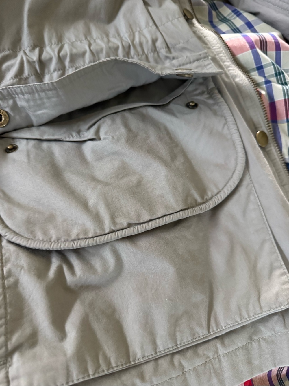 Gant Field Jacket with Brown Leather Collar - Picture 9 of 13